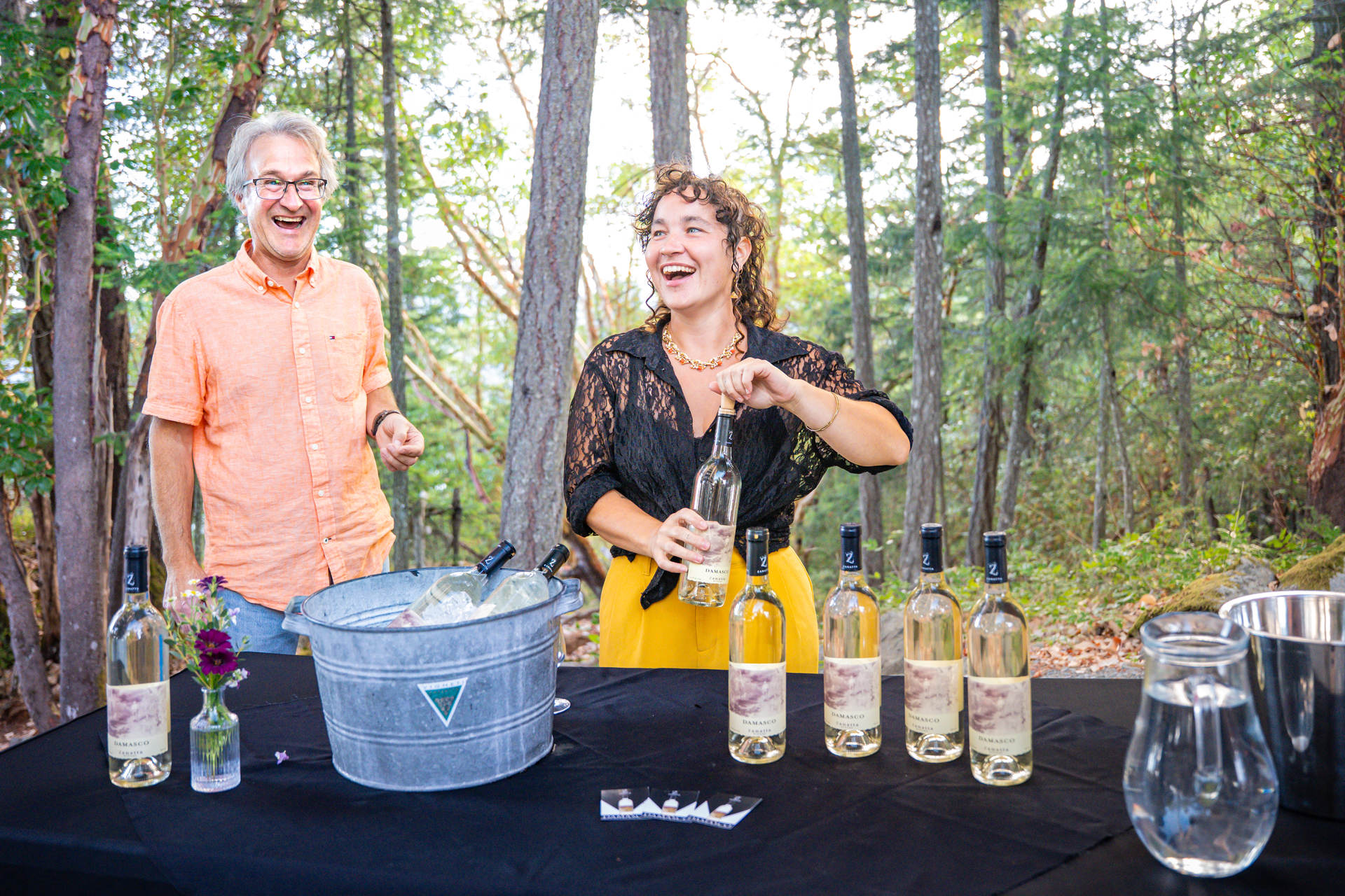 Loretta Zanatta and Jim Moody of Zanatta Winery Loretta Zanatta and Jim Moody of Zanatta Winery