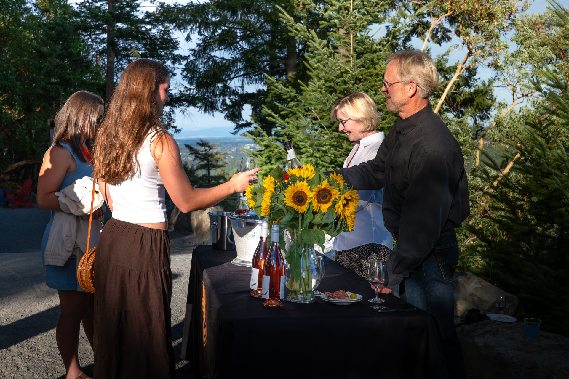 Steve and Tricia Bickroft of Cobble Hill Winery Steve and Tricia Bickroft of Cobble Hill Winery