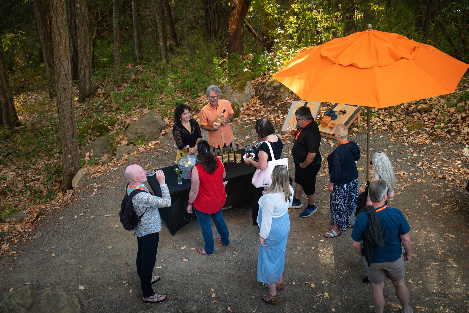 Loretta Zanatta and Jim Moody of Zanatta Winery